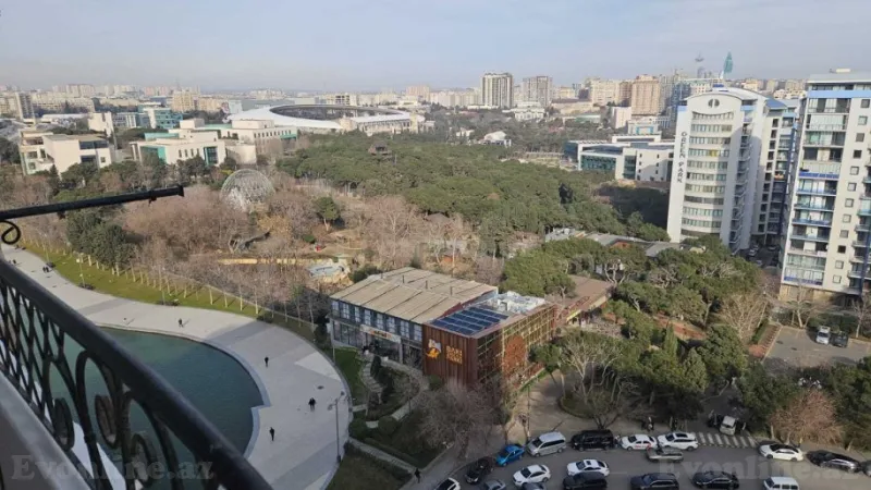 Kirayə verilir 3 otaqlı Mənzil Yeni tikili 130 m² Gənclik m. - şəkil 22