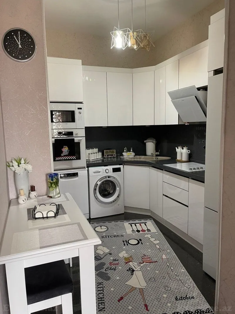 Kirayə verilir 3 otaqlı Mənzil Yeni tikili 90 m² Elmlər Akademiyası m. - şəkil 8