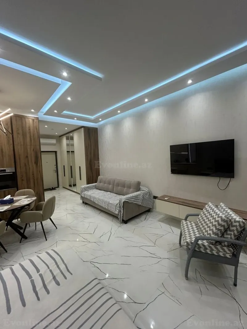 Kirayə verilir 1 otaqlı Mənzil Yeni tikili 60 m² Nardaran - şəkil 2