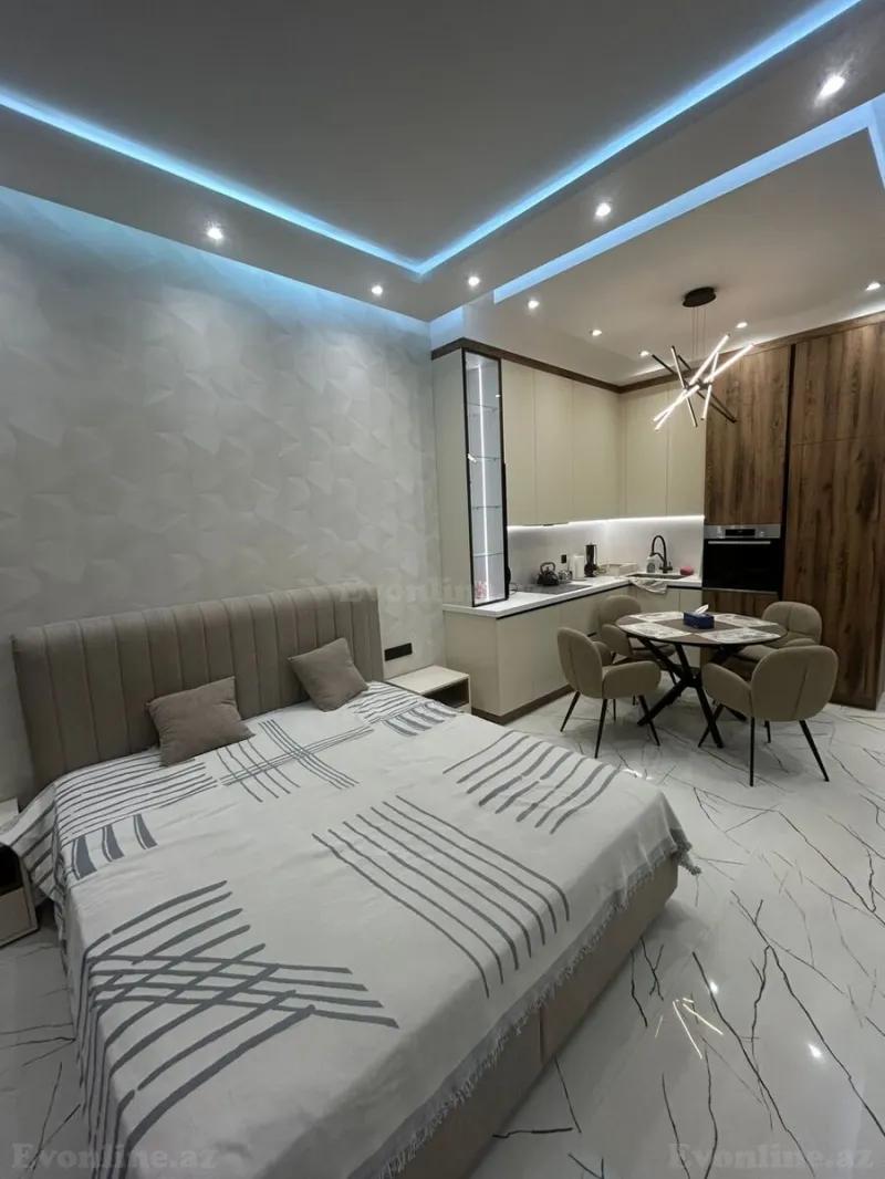 Kirayə verilir 1 otaqlı Mənzil Yeni tikili 60 m² Nardaran - şəkil 3