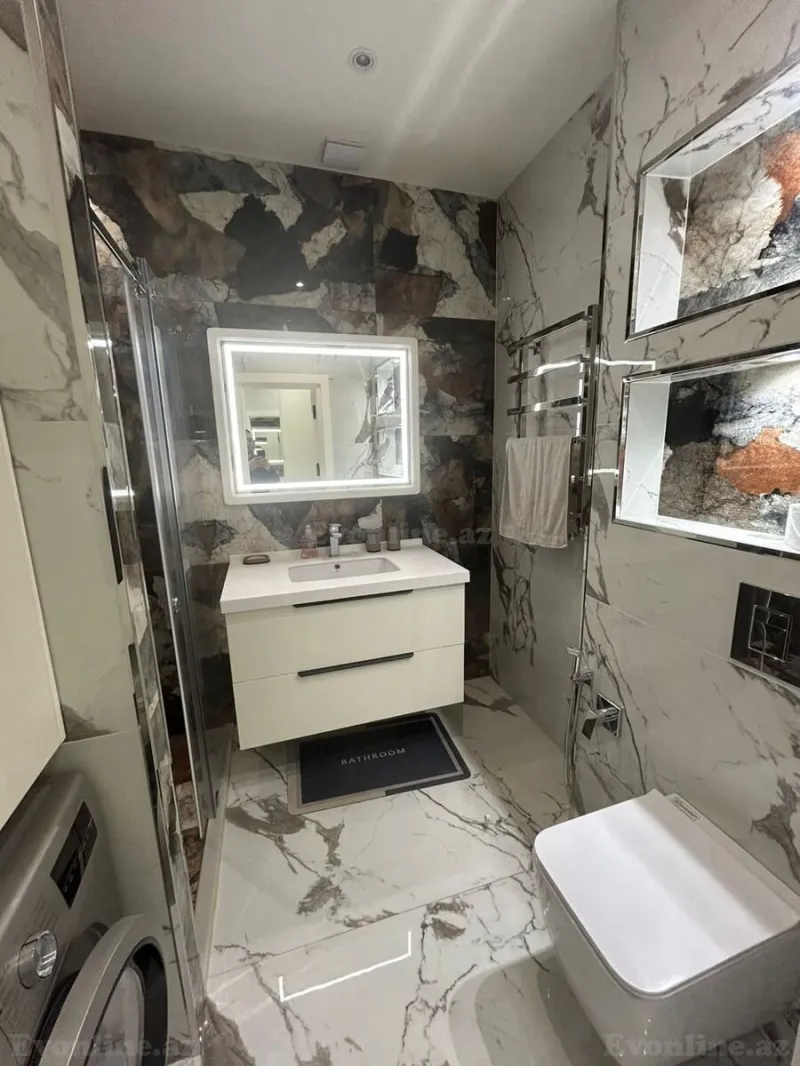 Kirayə verilir 1 otaqlı Mənzil Yeni tikili 60 m² Nardaran - şəkil 6