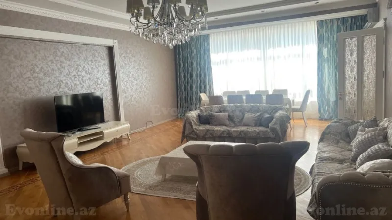Kirayə verilir 4 otaqlı Mənzil Yeni tikili 170 m² Nəriman Nərimanov m. - şəkil 3