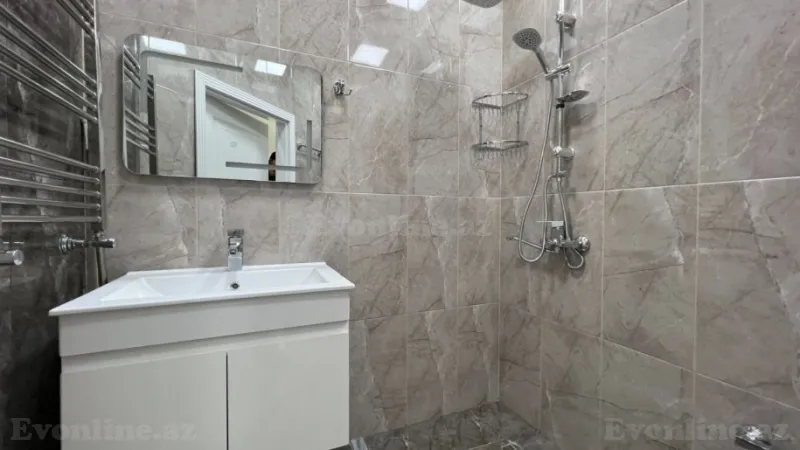 Kirayə verilir 2 otaqlı Mənzil Yeni tikili 72 m² İnşaatçılar m. - şəkil 8