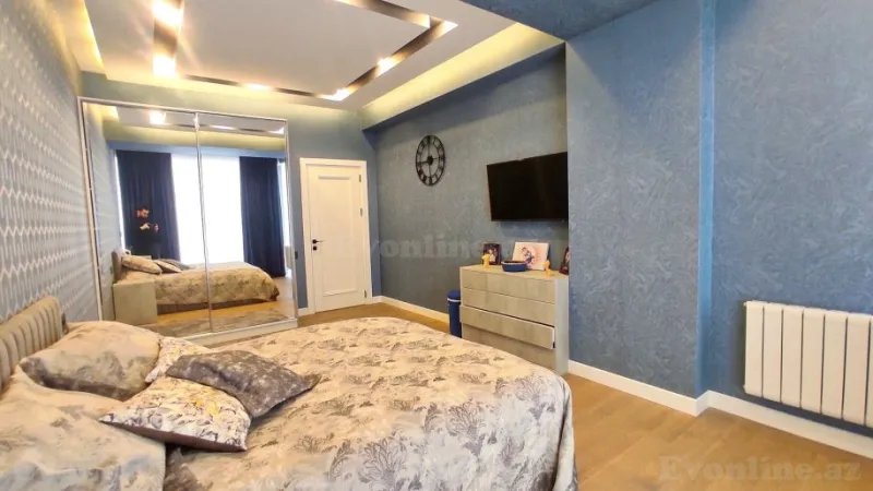 Satılır 3 otaqlı Mənzil Yeni tikili 130 m² Qara Qarayev m. - şəkil 7