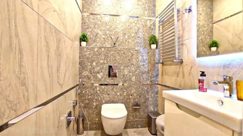 Satılır 3 otaqlı Mənzil Yeni tikili 130 m² Qara Qarayev m. - şəkil 19