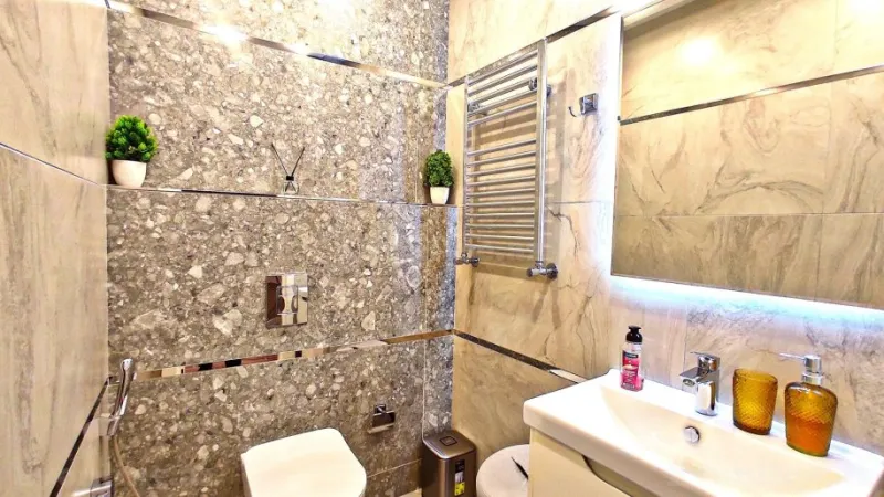 Satılır 3 otaqlı Mənzil Yeni tikili 130 m² Qara Qarayev m. - şəkil 20