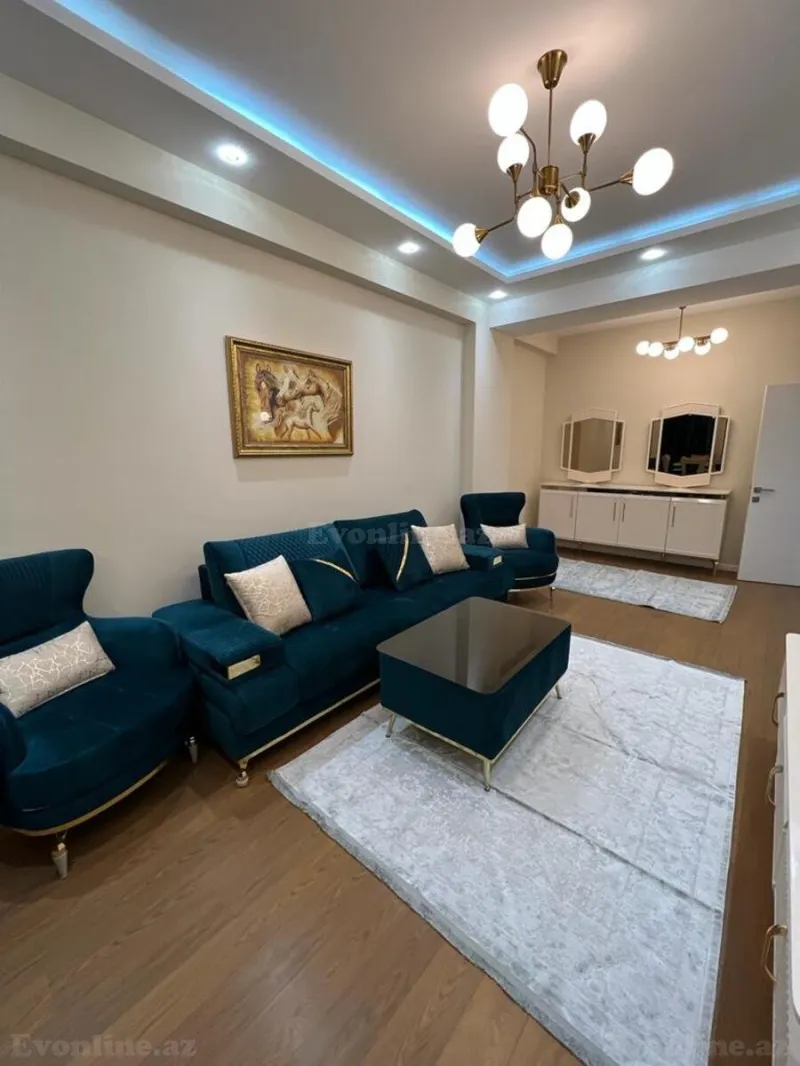 Kirayə verilir 3 otaqlı Mənzil Yeni tikili 133 m² Yasamal - şəkil 3