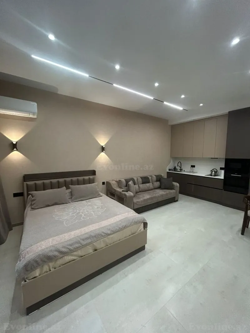 Kirayə verilir 1 otaqlı Mənzil Yeni tikili 60 m² Nardaran - şəkil 2