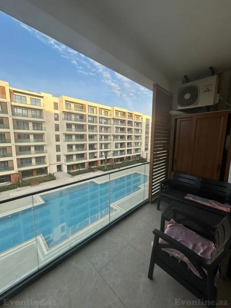 Kirayə verilir 1 otaqlı Mənzil Yeni tikili 60 m² Nardaran - şəkil 5