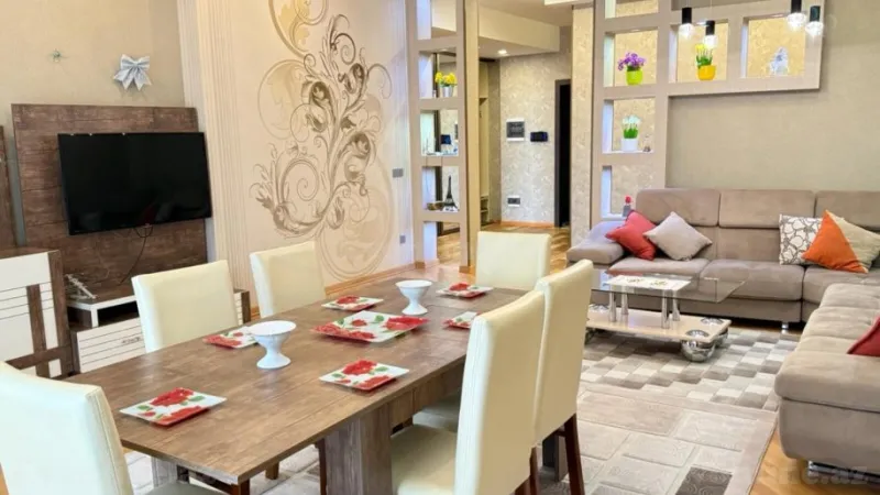 Kirayə verilir 4 otaqlı Mənzil Yeni tikili 150 m² Elmlər Akademiyası m. - şəkil 3