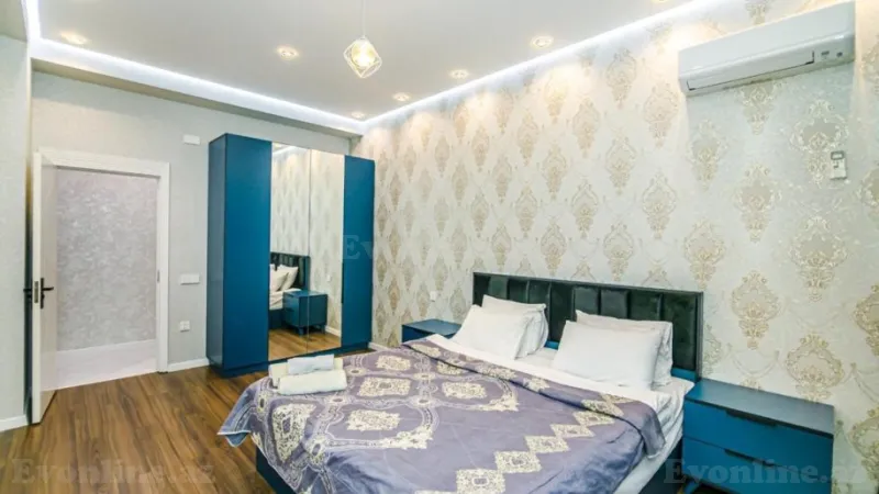 Kirayə verilir 3 otaqlı Mənzil Yeni tikili 110 m² Xətai r. - şəkil 11