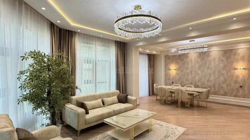 Satılır 3 otaqlı Mənzil Yeni tikili 143 m² Nəsimi r. - şəkil 4