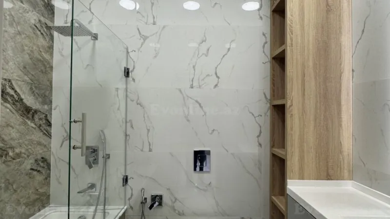 Satılır 3 otaqlı Mənzil Yeni tikili 143 m² Nəsimi r. - şəkil 10