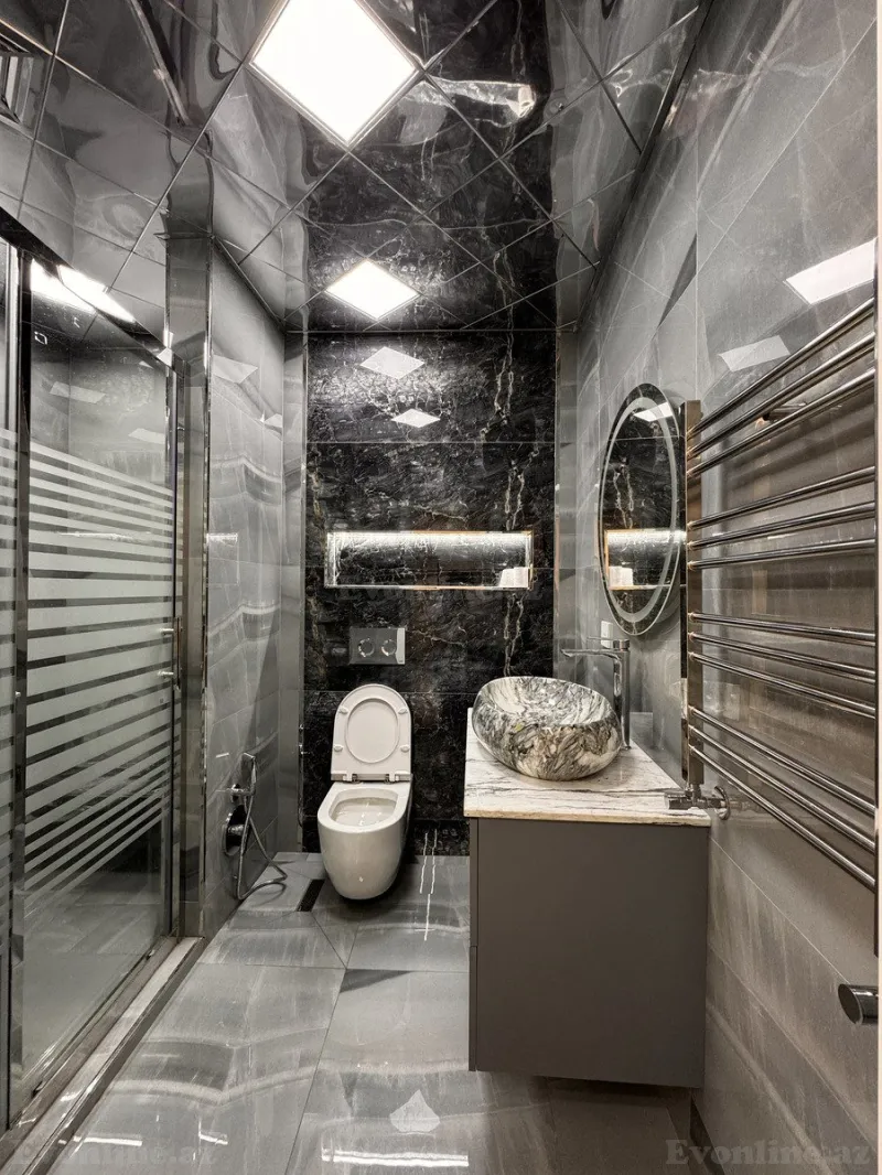 Kirayə verilir 2 otaqlı Mənzil Yeni tikili 100 m² Sabunçu r. - şəkil 8