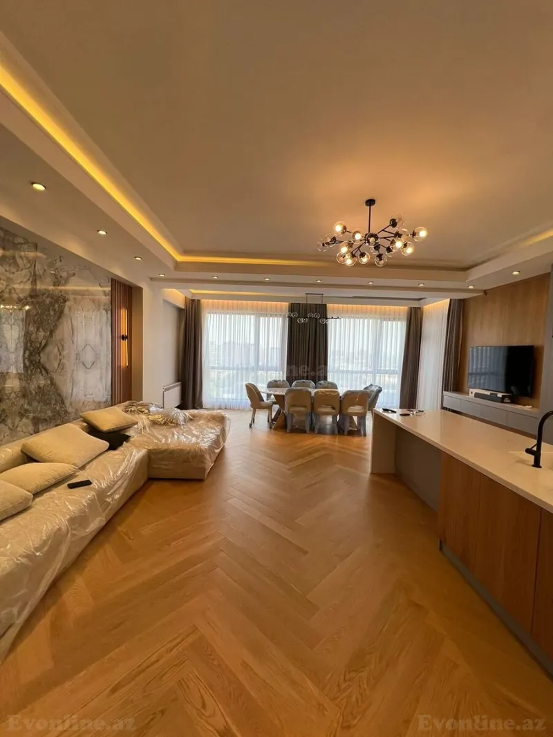 Kirayə verilir 2 otaqlı Mənzil Yeni tikili 130 m² Nəsimi r.