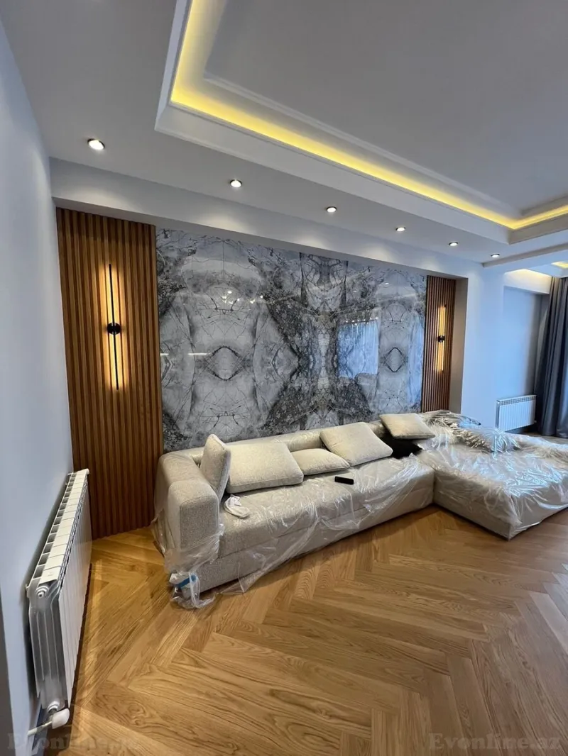 Kirayə verilir 2 otaqlı Mənzil Yeni tikili 130 m² Nəsimi r. - şəkil 2