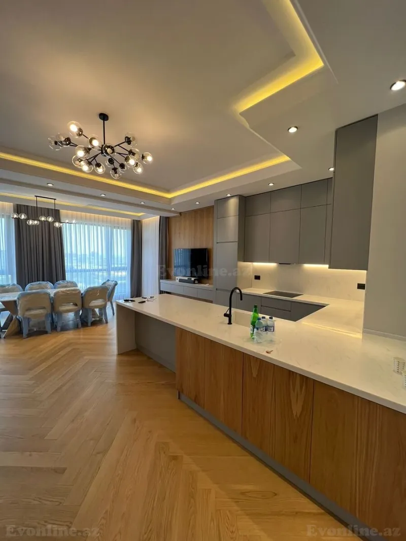 Kirayə verilir 2 otaqlı Mənzil Yeni tikili 130 m² Nəsimi r. - şəkil 6