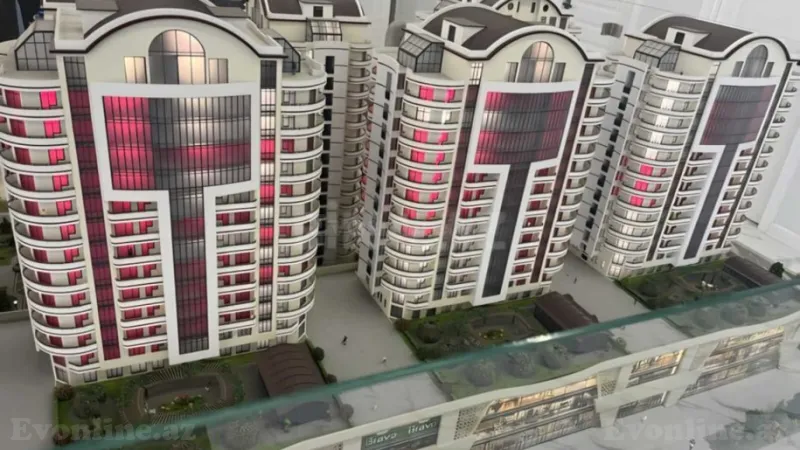 Satılır 3 otaqlı Mənzil Yeni tikili 128.5 m² Qaradağ r. - şəkil 7