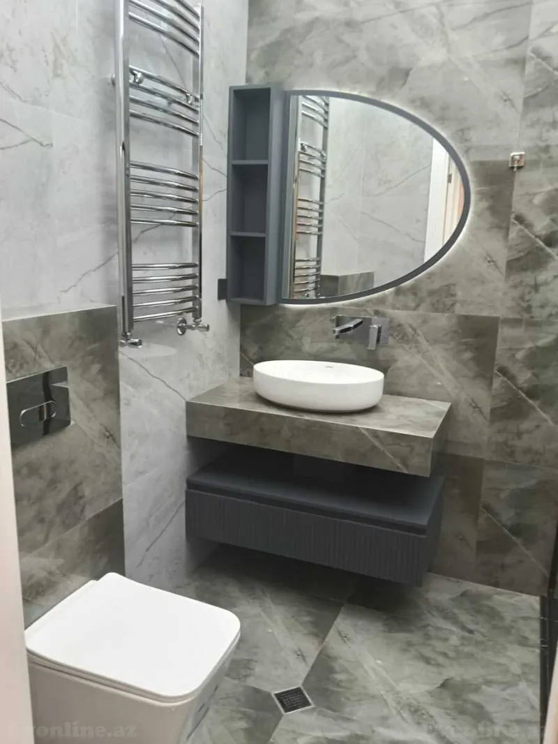 Satılır 4 otaqlı Mənzil Yeni tikili 140 m² Nəsimi r. - şəkil 29