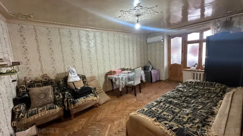 Satılır 2 otaqlı Mənzil Köhnə tikili 55 m² Nərimanov r. - şəkil 3