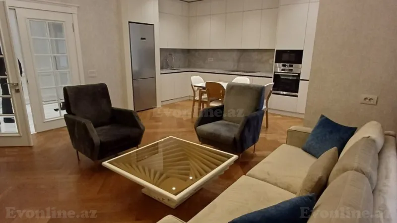 Kirayə verilir 2 otaqlı Mənzil Yeni tikili 90 m² Elmlər Akademiyası m.