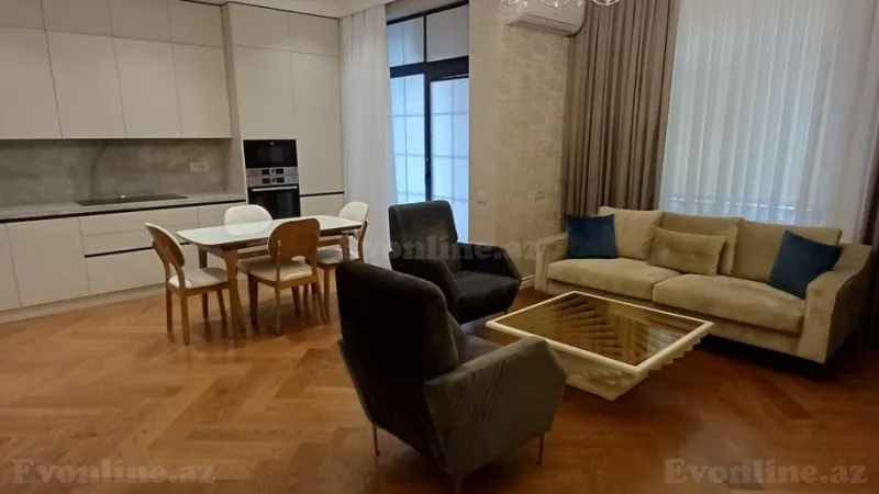 Kirayə verilir 2 otaqlı Mənzil Yeni tikili 90 m² Elmlər Akademiyası m. - şəkil 2