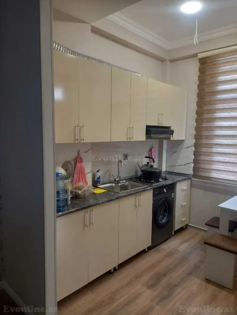 Kirayə verilir 2 otaqlı Mənzil Yeni tikili 85 m² Nərimanov r. - şəkil 3
