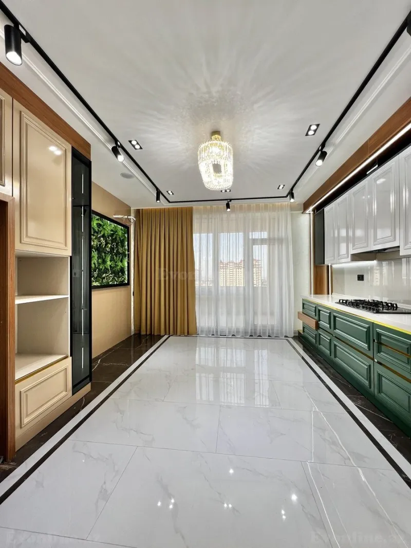 Satılır 4 otaqlı Mənzil Yeni tikili 186 m² Qara Qarayev m. - şəkil 6