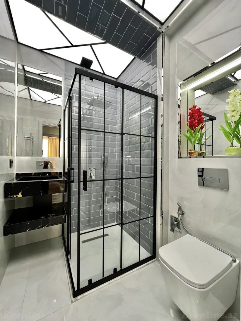 Satılır 4 otaqlı Mənzil Yeni tikili 186 m² Qara Qarayev m. - şəkil 11