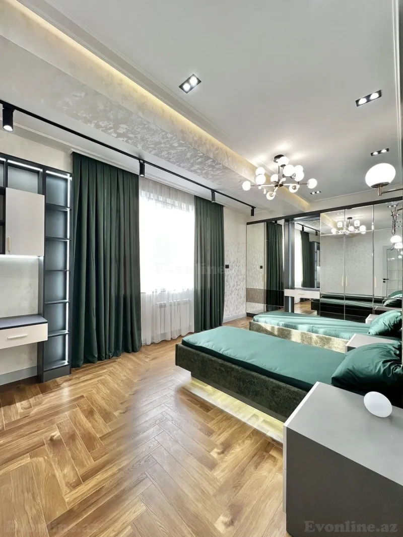 Satılır 4 otaqlı Mənzil Yeni tikili 186 m² Qara Qarayev m. - şəkil 14