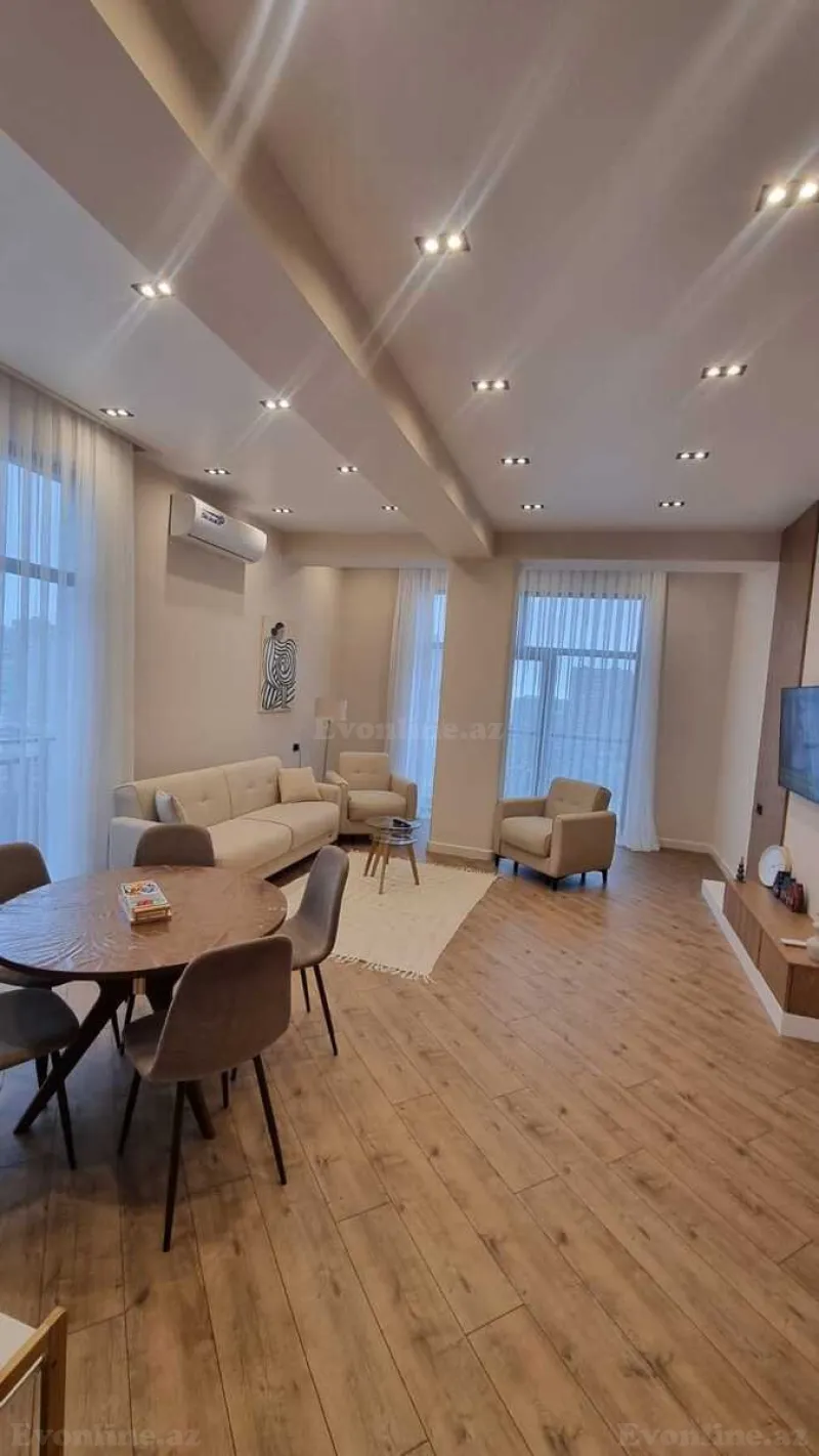 Kirayə verilir 4 otaqlı Mənzil Yeni tikili 130 m² Nəsimi r.