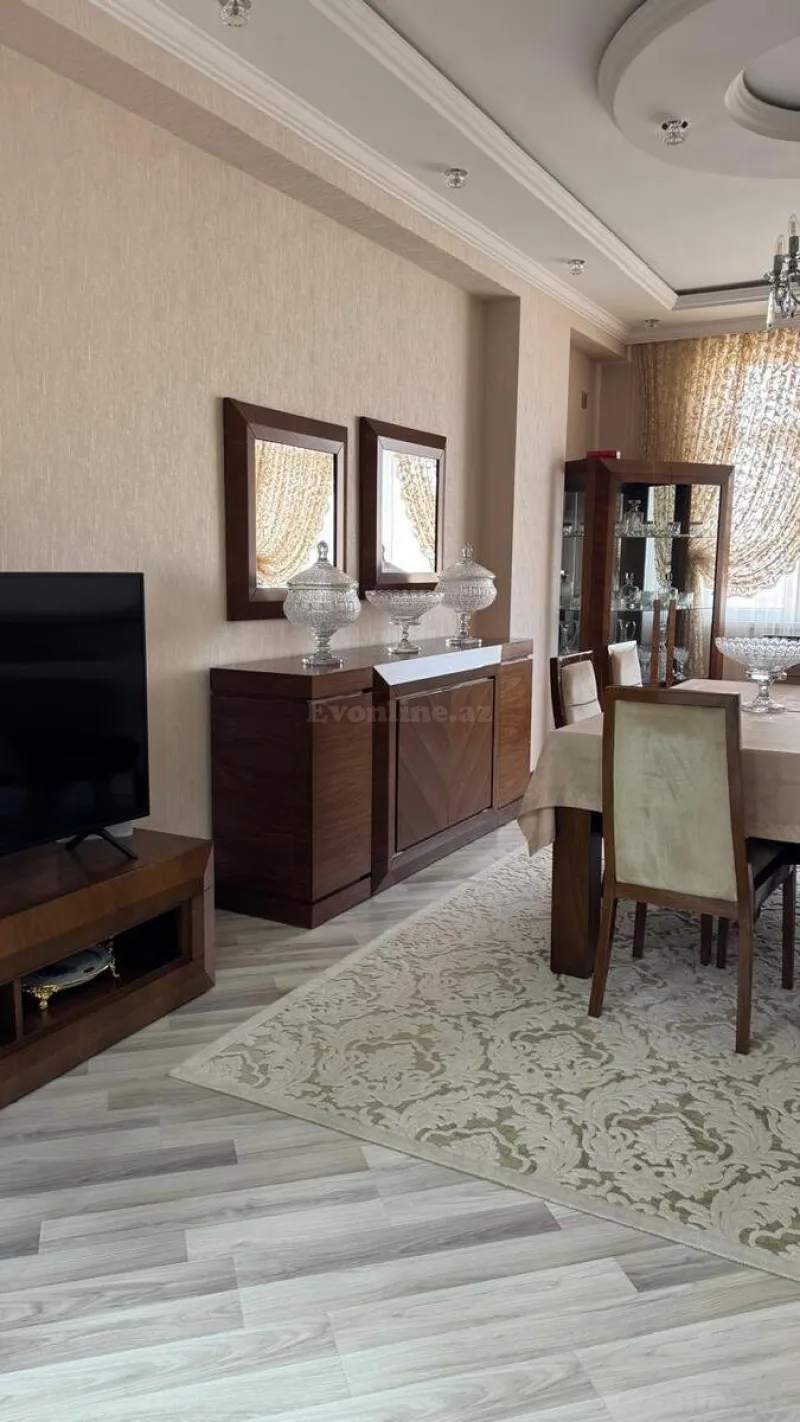 Satılır 3 otaqlı Mənzil Yeni tikili 108 m² Qara Qarayev m. - şəkil 13
