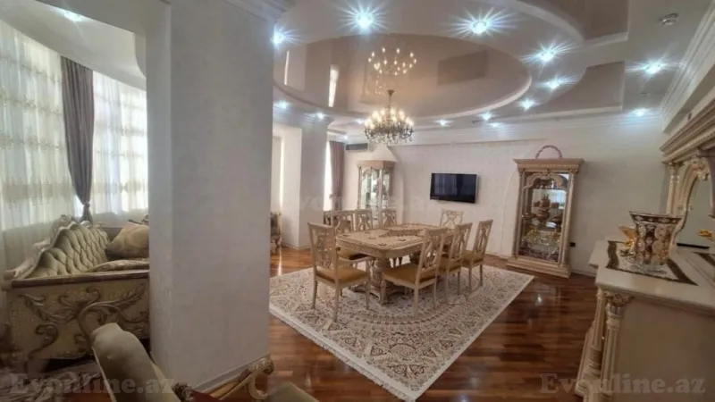 Satılır 4 otaqlı Mənzil Yeni tikili 200 m² Nərimanov r. - şəkil 2