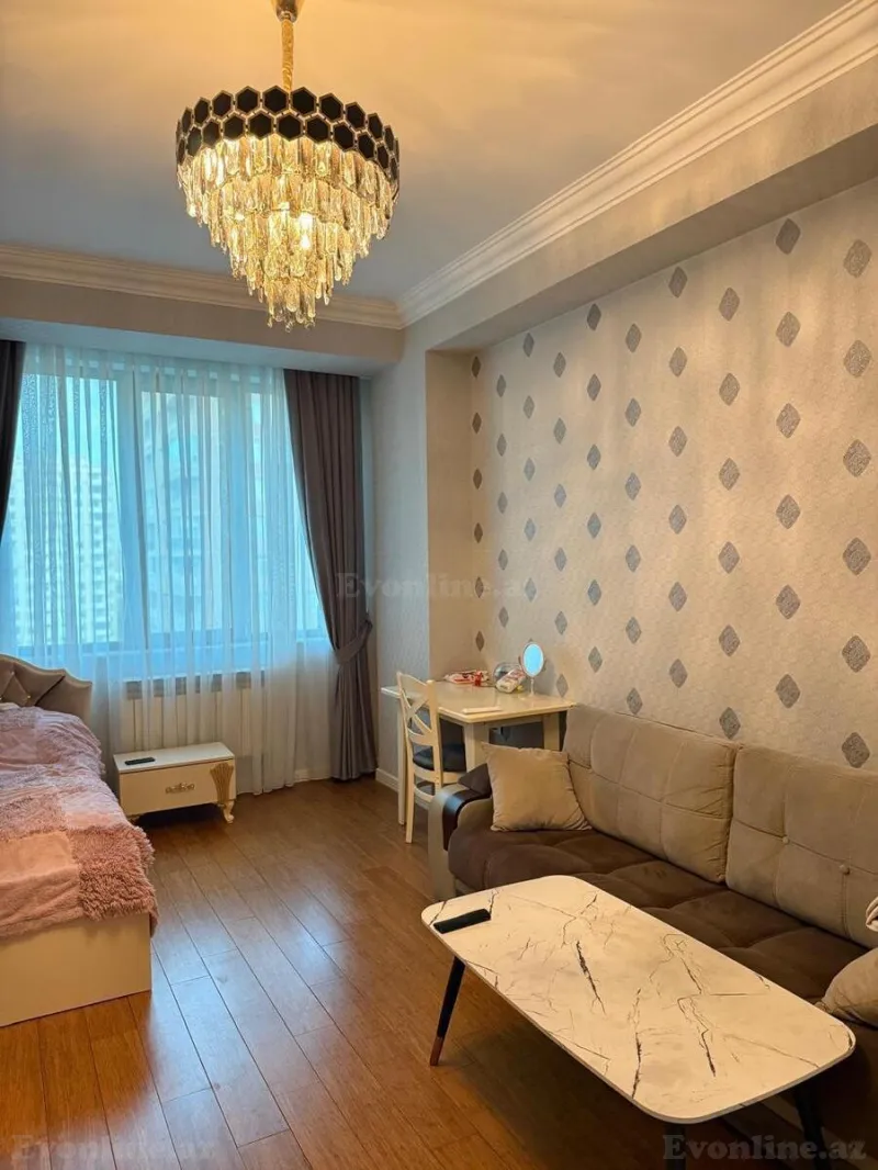 Kirayə verilir 3 otaqlı Mənzil Yeni tikili 95 m² Nəsimi r. - şəkil 19