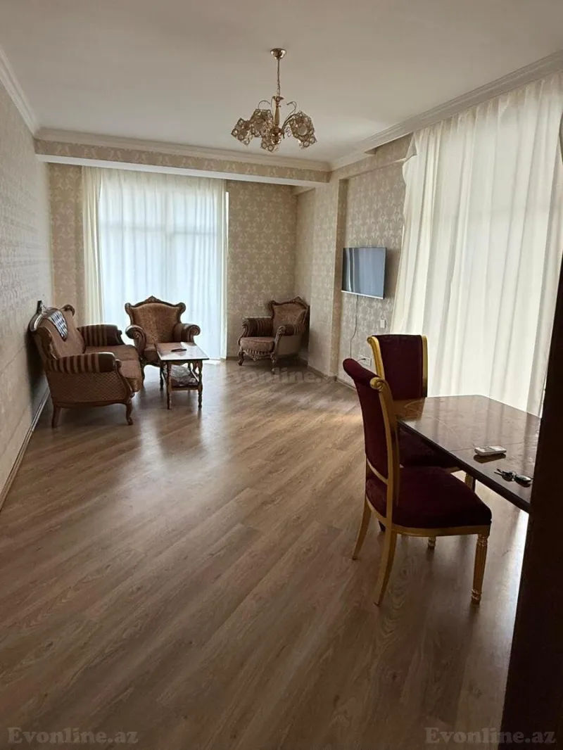 Kirayə verilir 2 otaqlı Mənzil Yeni tikili 75 m² Gənclik m. - şəkil 3