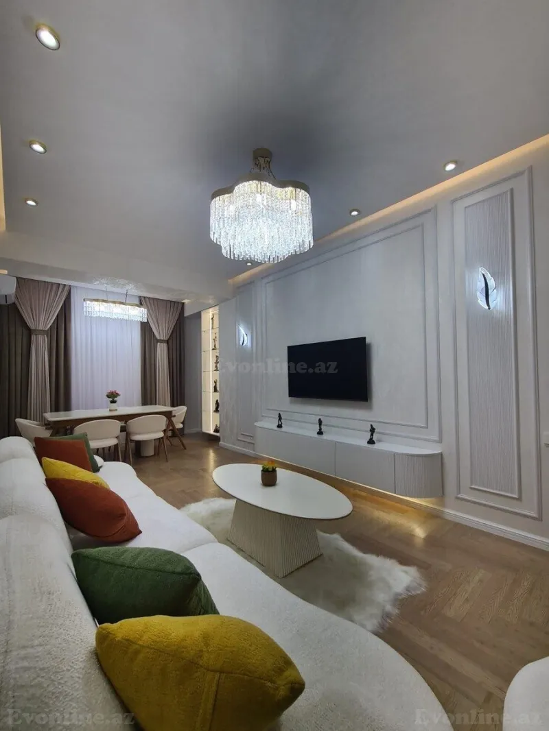 Satılır 3 otaqlı Mənzil Yeni tikili 98 m² Nəsimi r. - şəkil 4