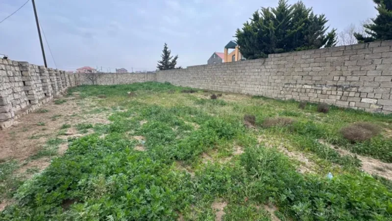 Satılır Torpaq 4 sot Sabunçu r.