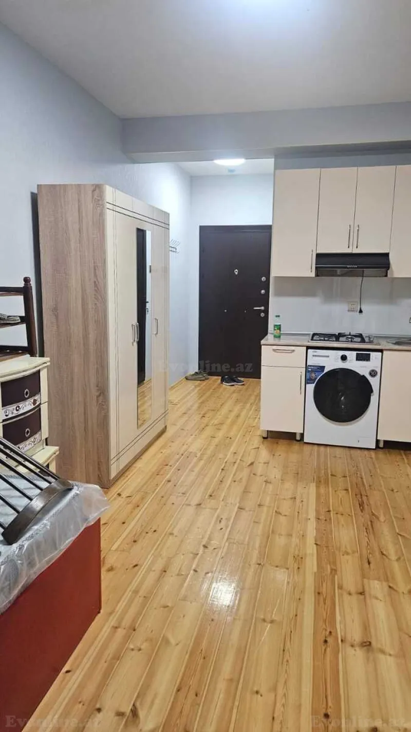 Kirayə verilir 1 otaqlı Mənzil Yeni tikili 30 m² 20 Yanvar m. - şəkil 2