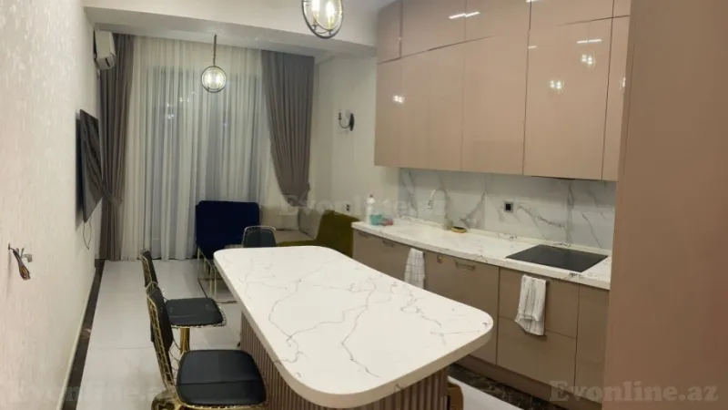 Kirayə verilir 1 otaqlı Mənzil Yeni tikili 55 m² 28 May m. - şəkil 3