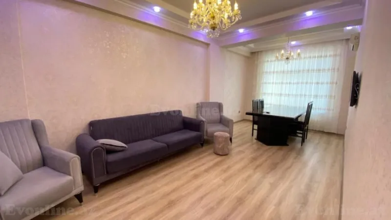 Kirayə verilir 2 otaqlı Mənzil Yeni tikili 80 m² Nəriman Nərimanov m.