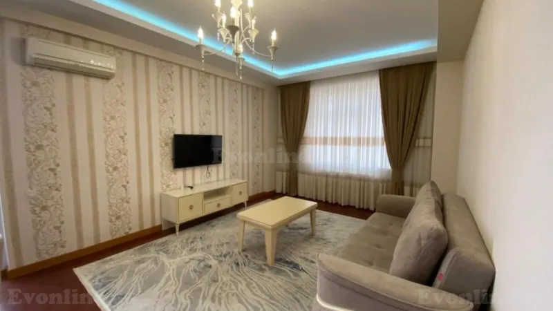 Kirayə verilir 2 otaqlı Mənzil Yeni tikili 80 m² Gənclik m. - şəkil 3