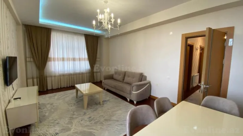 Kirayə verilir 2 otaqlı Mənzil Yeni tikili 80 m² Gənclik m. - şəkil 4