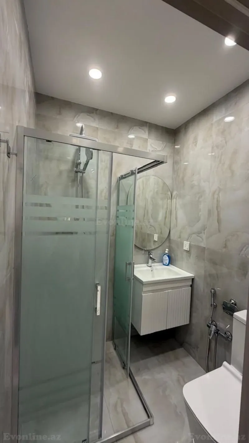 Kirayə verilir 2 otaqlı Mənzil Yeni tikili 55 m² Dərnəgül m. - şəkil 13