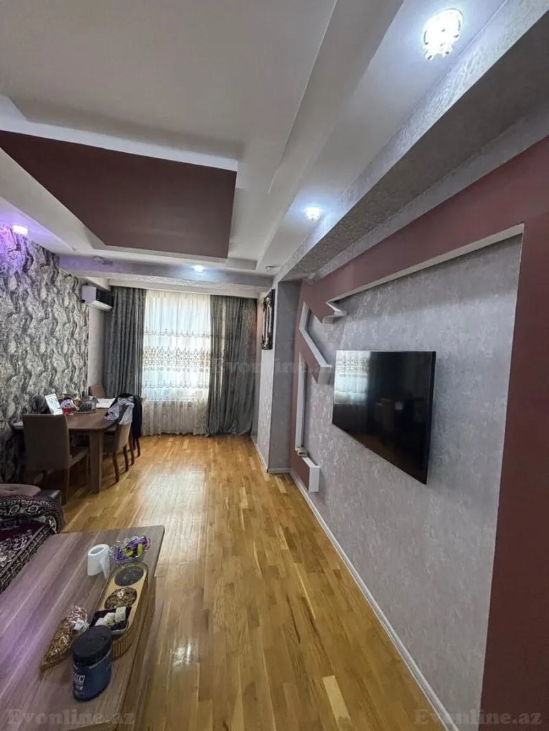 Satılır 2 otaqlı Mənzil Yeni tikili 65 m² Binəqədi r. - şəkil 2