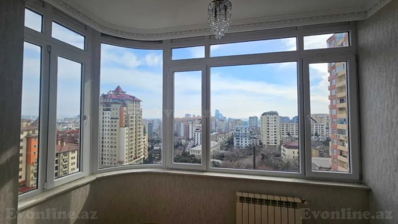 Kirayə verilir 3 otaqlı Mənzil Yeni tikili 128 m² Nərimanov r. - şəkil 15