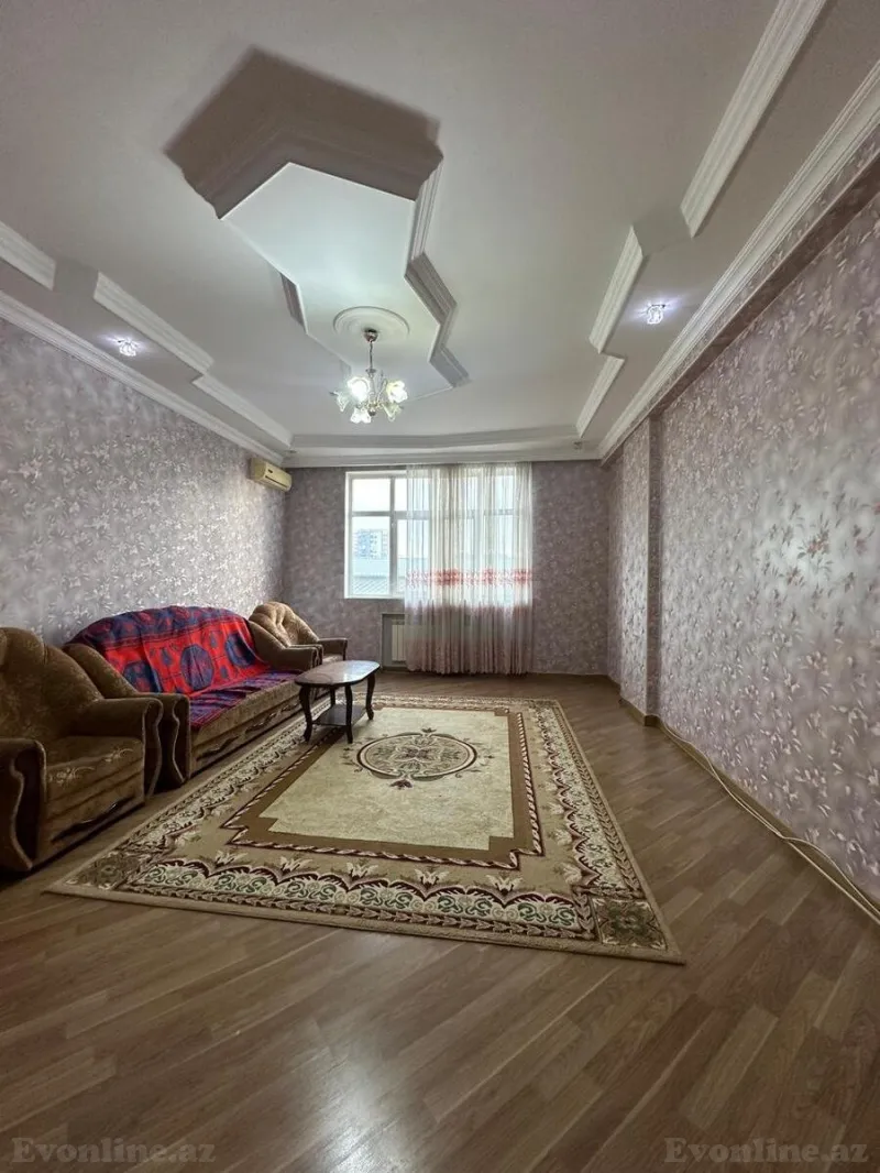 Satılır 3 otaqlı Mənzil Yeni tikili 119 m² Nəsimi r. - şəkil 2