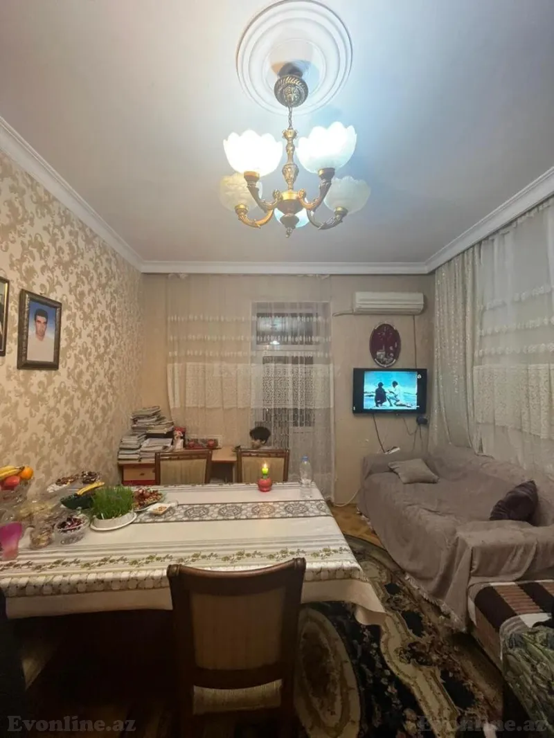 Satılır 2 otaqlı Mənzil Köhnə tikili 46 m² Bayıl - şəkil 2