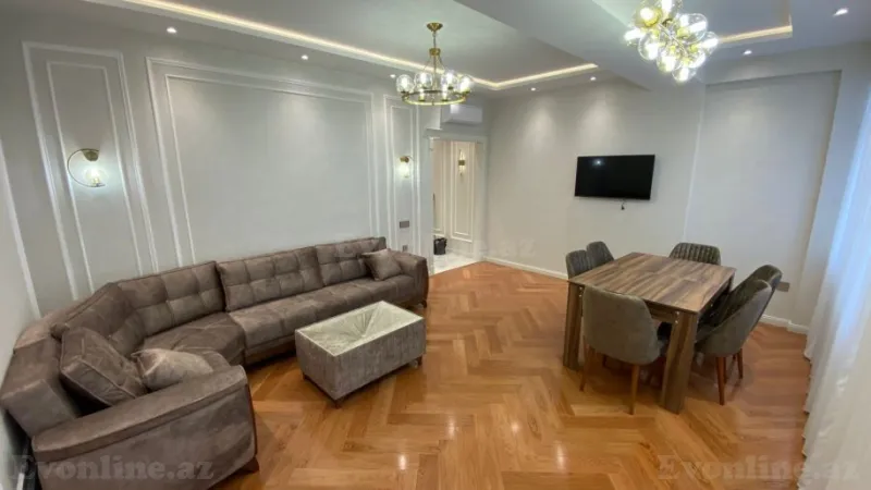 Kirayə verilir 2 otaqlı Mənzil Yeni tikili 70 m² İnşaatçılar m.