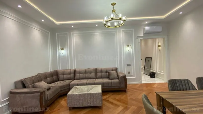 Kirayə verilir 2 otaqlı Mənzil Yeni tikili 70 m² İnşaatçılar m. - şəkil 2