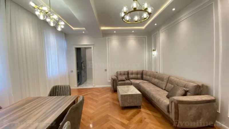 Kirayə verilir 2 otaqlı Mənzil Yeni tikili 70 m² İnşaatçılar m. - şəkil 3